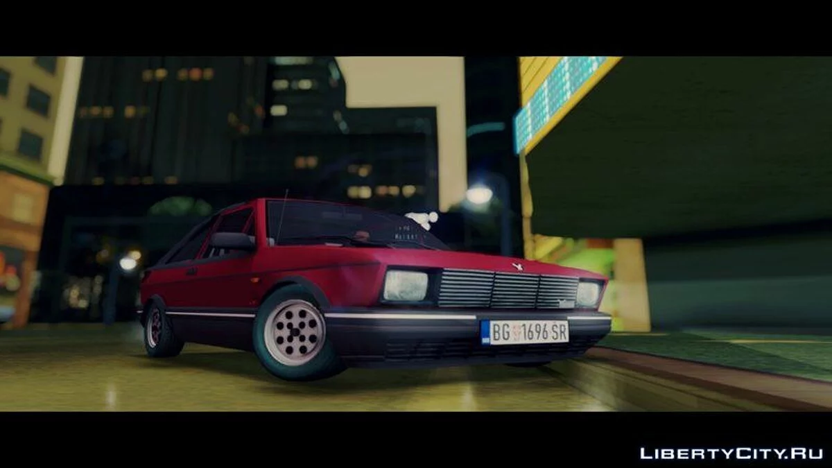 Yugo Koral Kabrio 1994 / GTA San Andreas