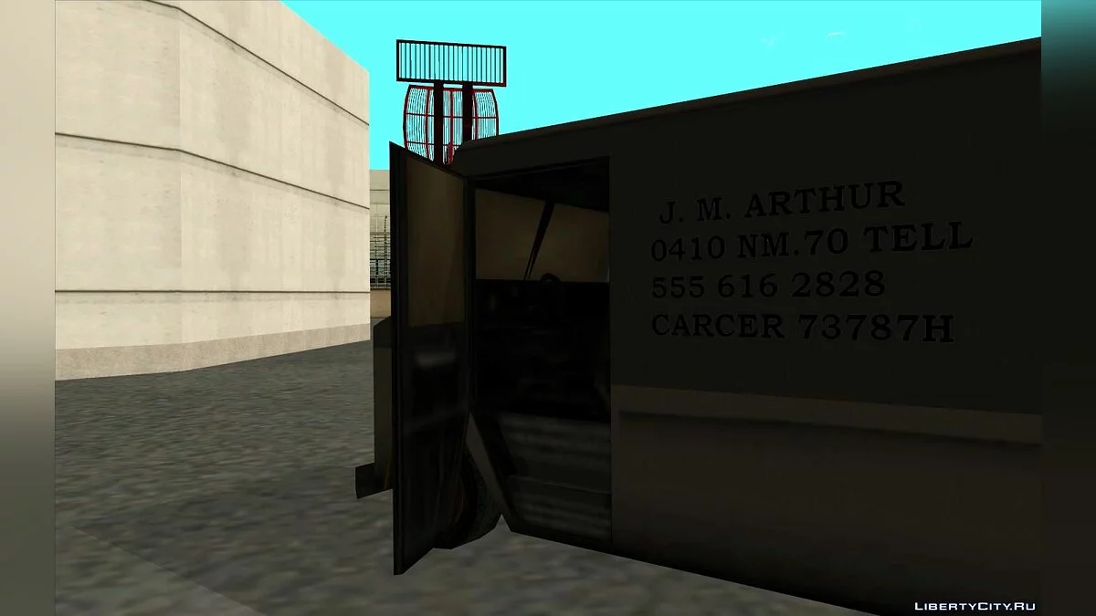 Boxville из игры Manhunt / GTA San Andreas
