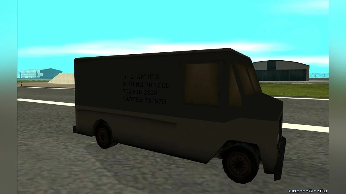Boxville из игры Manhunt / GTA San Andreas