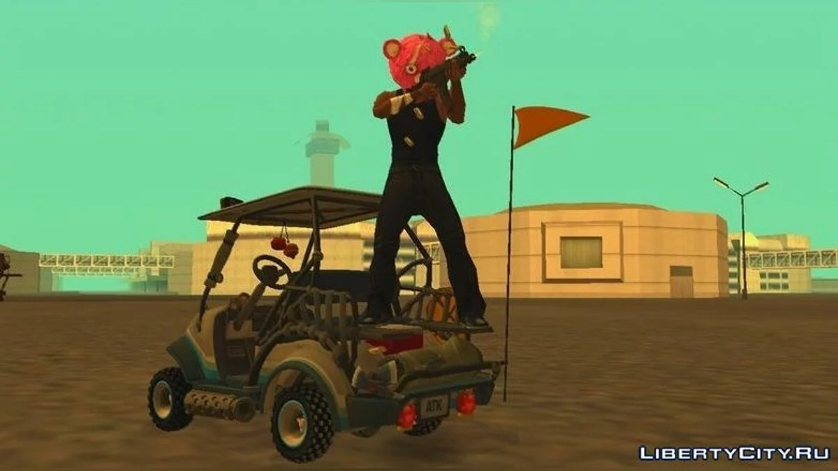 Гольфкар из игры Фортнайт / GTA San Andreas