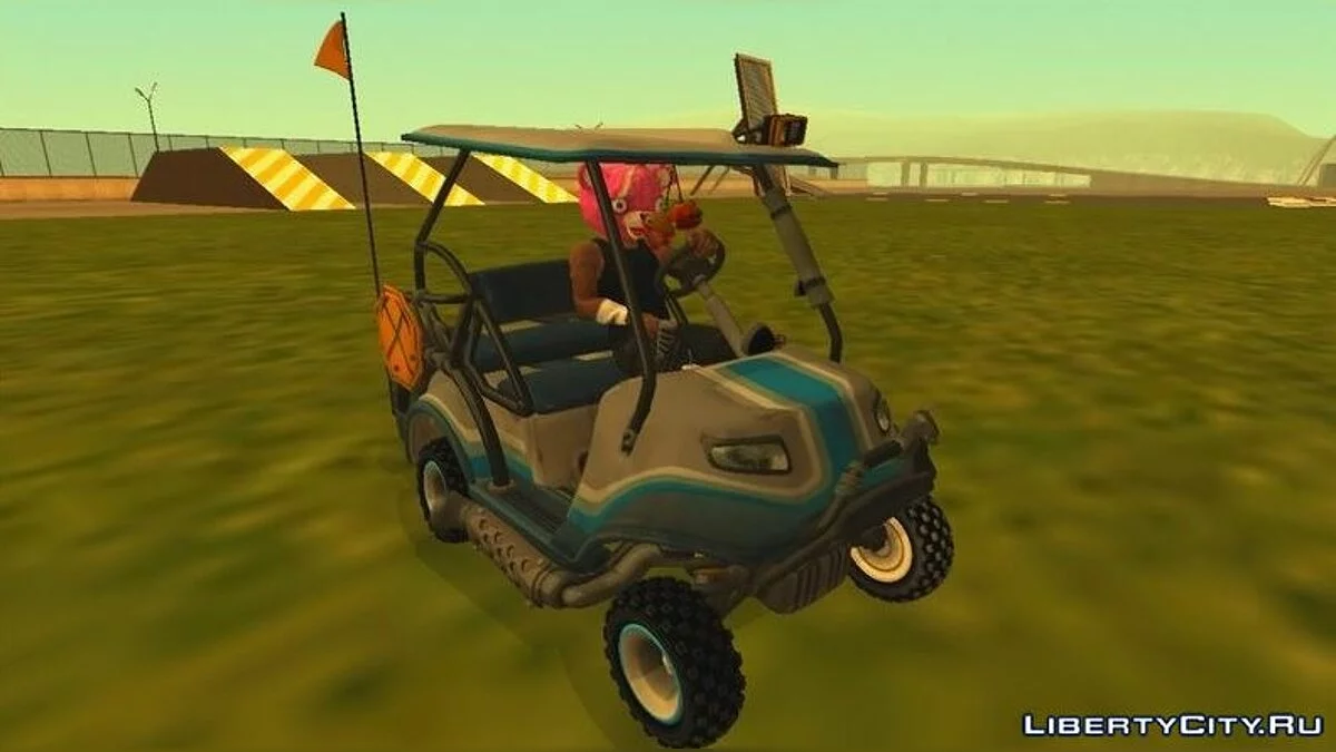 Гольфкар из игры Фортнайт / GTA San Andreas
