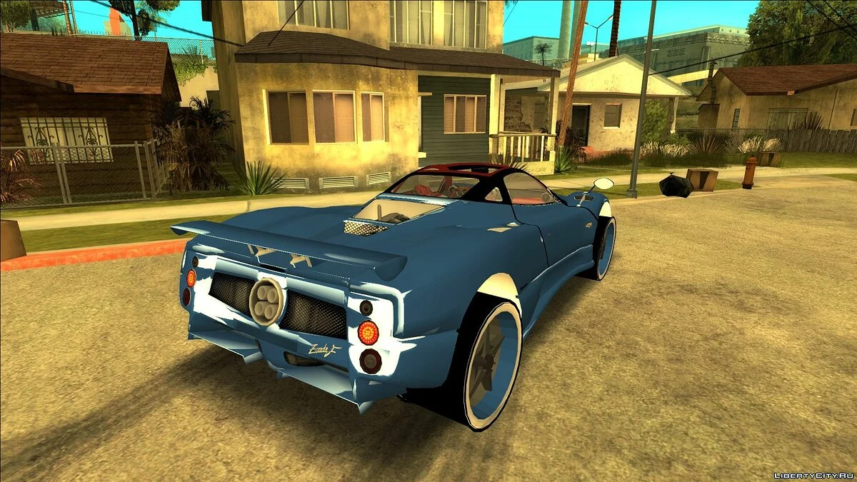 Zonda из NFS Carbon / GTA San Andreas