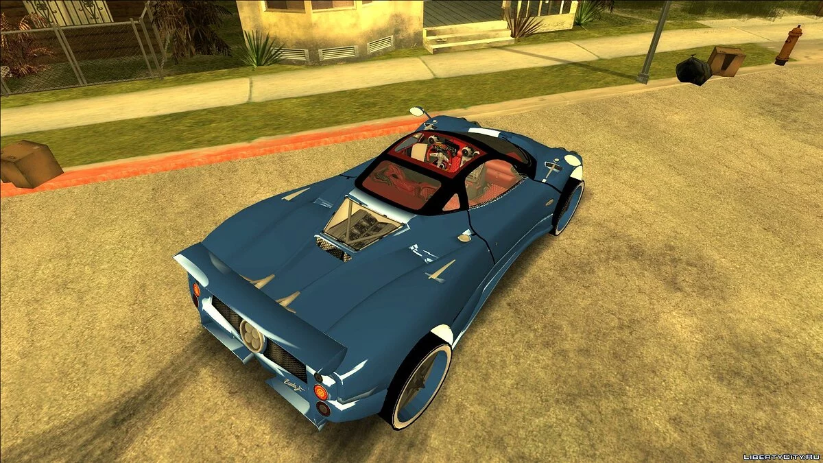 Zonda из NFS Carbon / GTA San Andreas