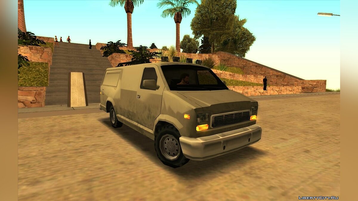 Скачать NFS MW: машины из траффика Van и Newsvan (Mullido) для GTA San  Andreas