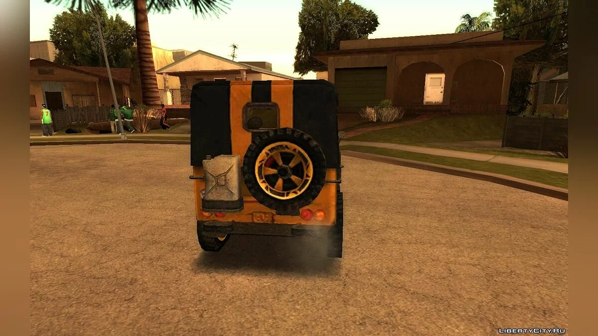 Free Fire Jeep Car / GTA San Andreas