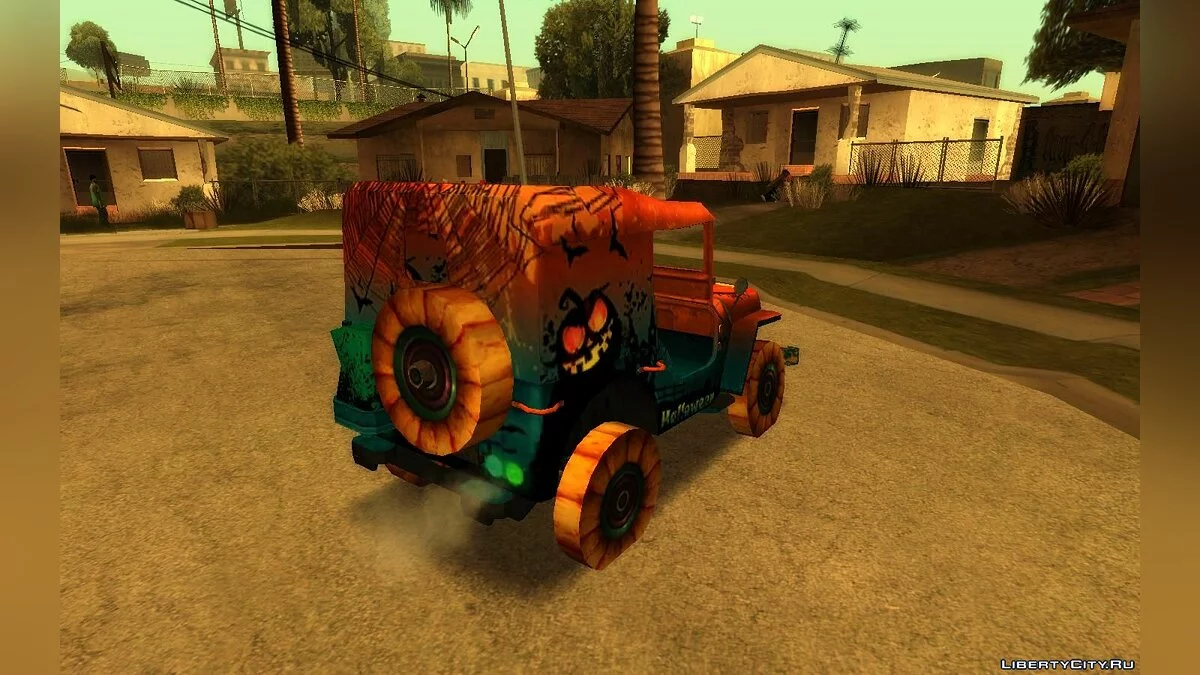 Free Fire Jeep Car / GTA San Andreas