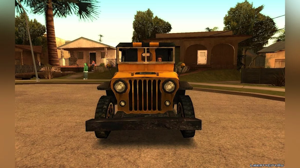Free Fire Jeep Car / GTA San Andreas