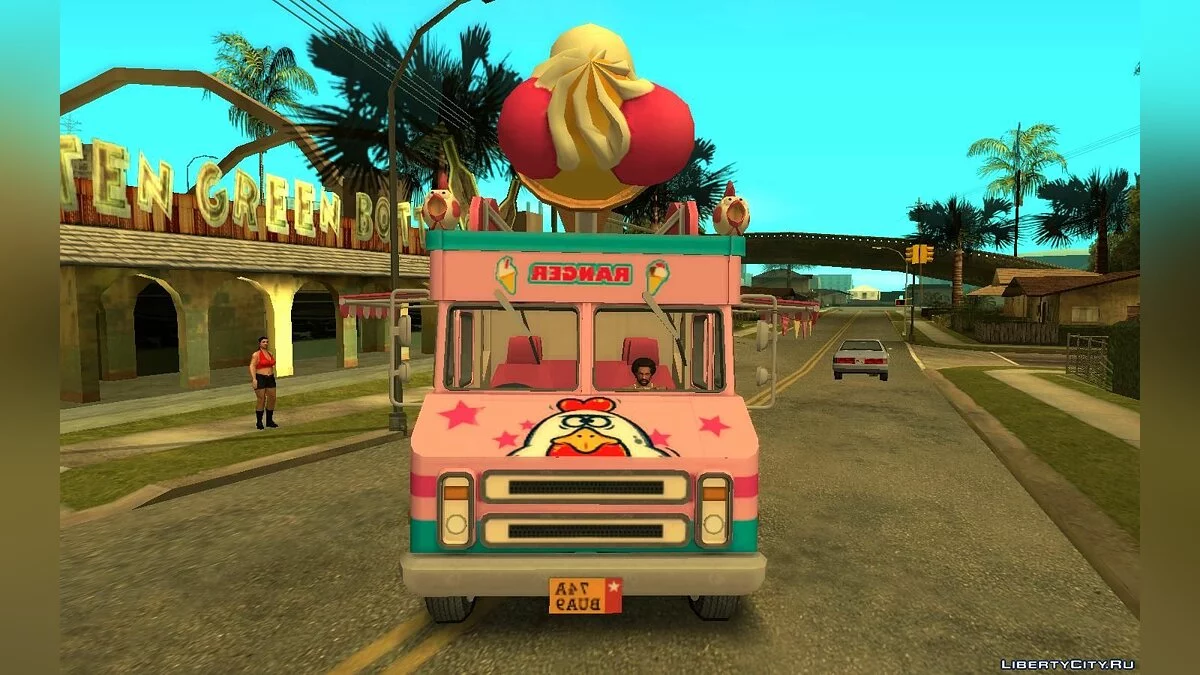 ROS Brain Freeze / GTA San Andreas