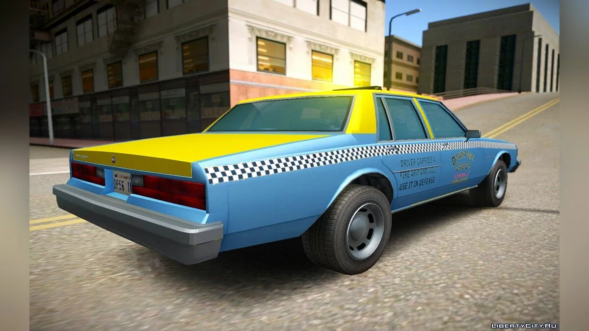 Declasse Taxi Classic [By MonkeyPolice188 & VendettaHD] / GTA San Andreas