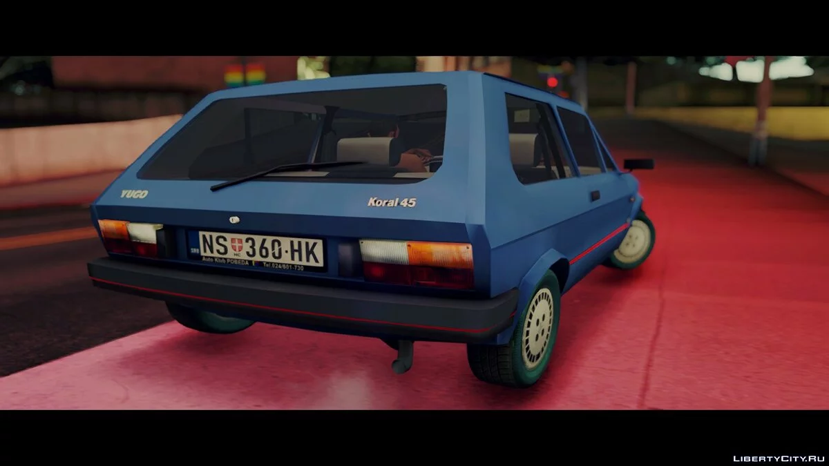 Yugo Koral 45 / GTA San Andreas