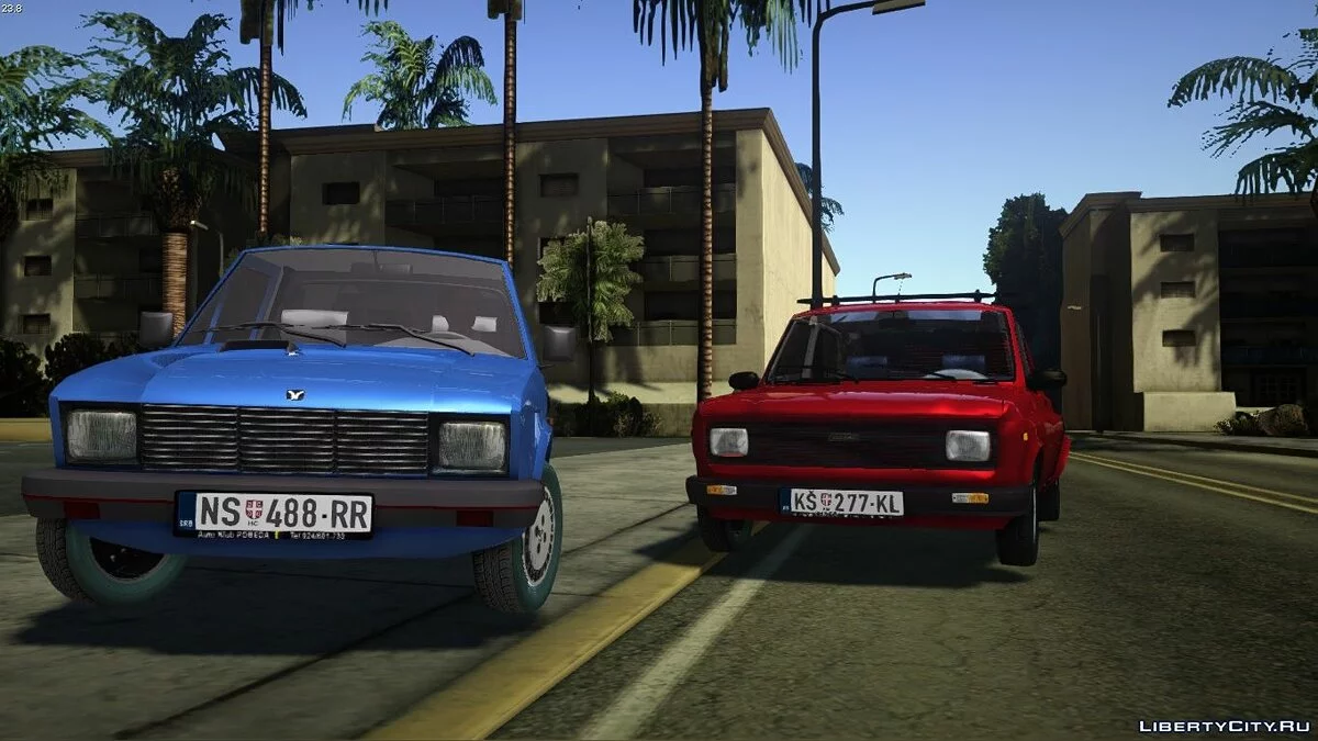 Yugo Koral 55 F / GTA San Andreas