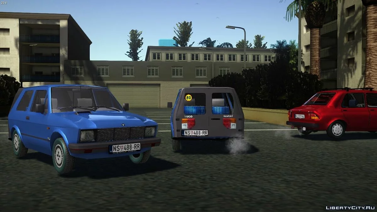 Yugo Koral 55 F / GTA San Andreas