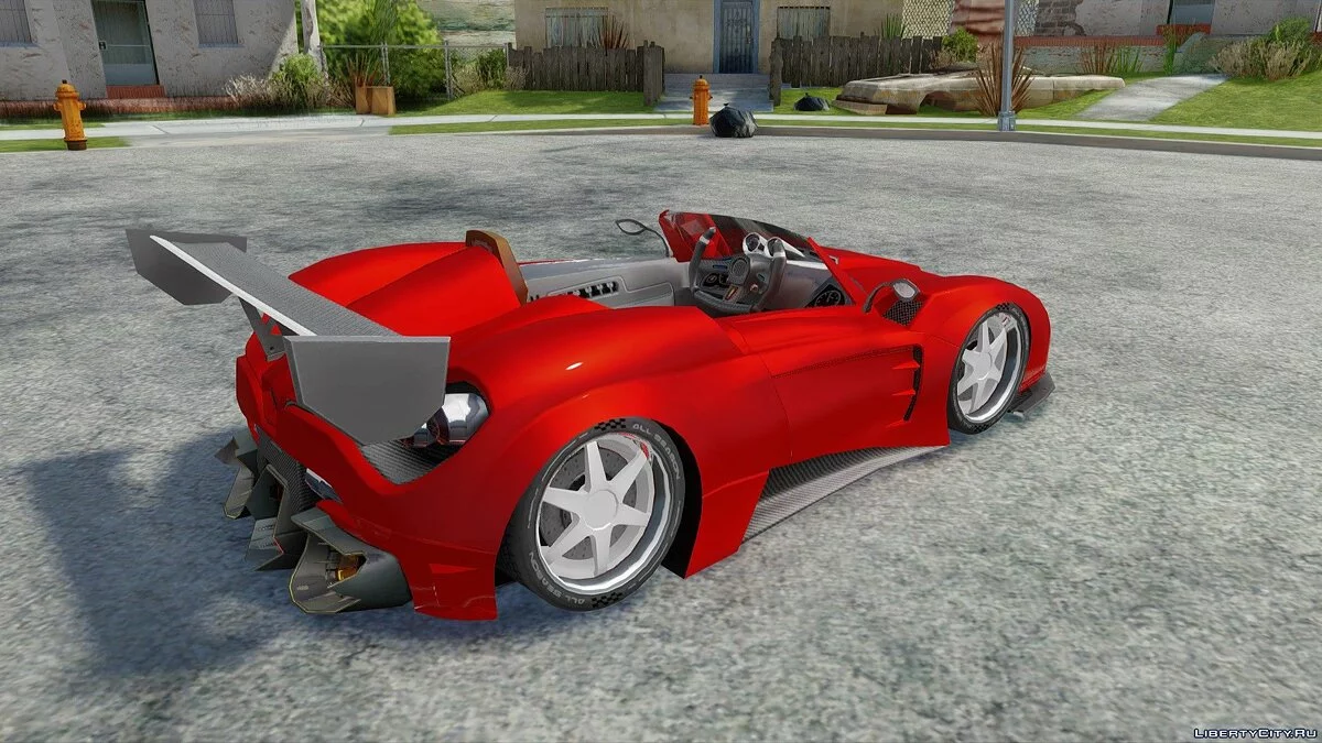 Speed Drifter White Phantom / GTA San Andreas