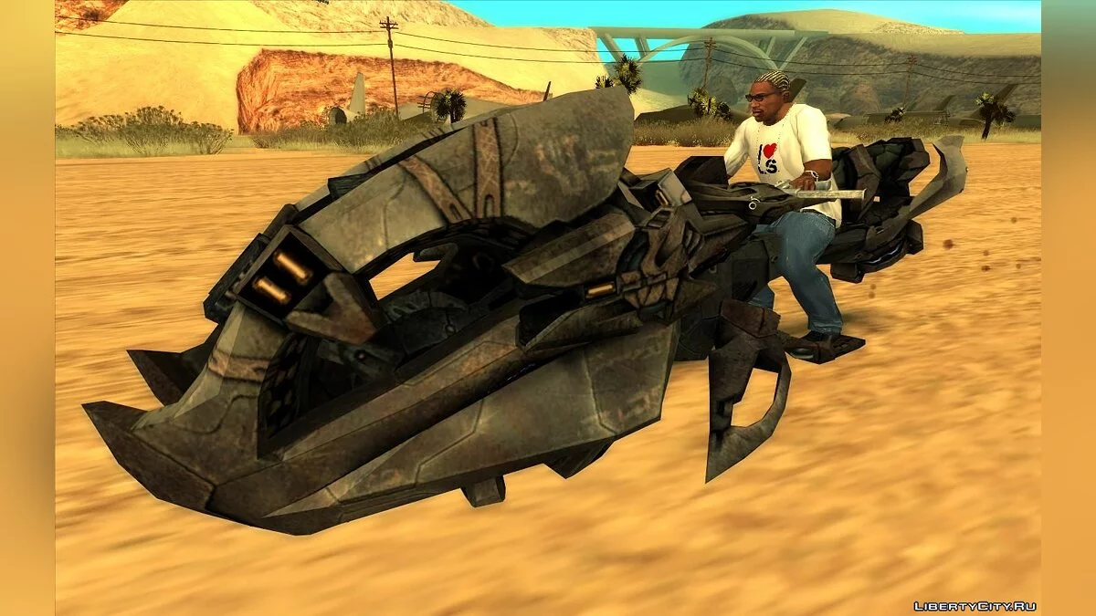 Brute Chopper из Halo / GTA San Andreas