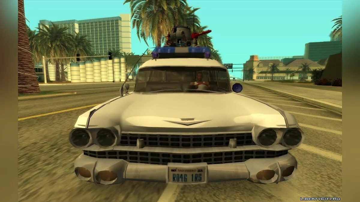 Ecto-1 (Охотники за привидениями) V2 / GTA San Andreas