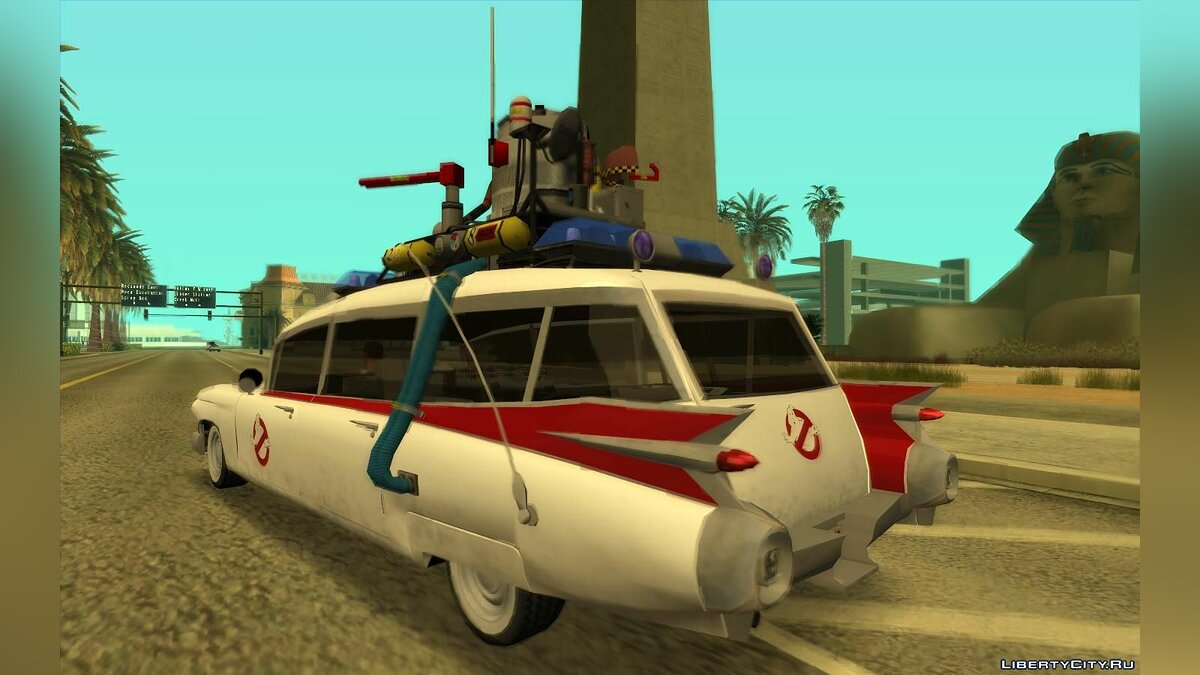 Скачать Ecto-1 (Охотники за привидениями) V2 для GTA San Andreas