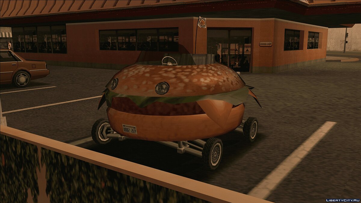 Скачать Burger Shot Bunmobile [SA] для GTA San Andreas