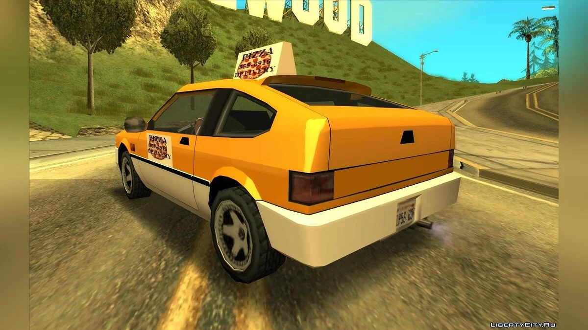 Pizza Delivery Car / GTA San Andreas