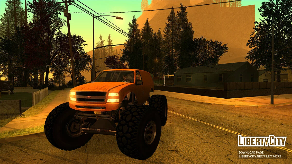 GTA 5 Vapid Liberator / GTA San Andreas