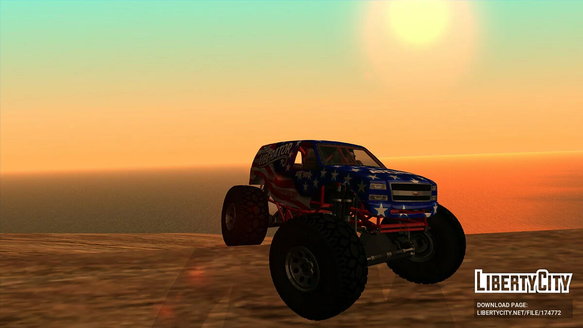 GTA 5 Vapid Liberator / GTA San Andreas
