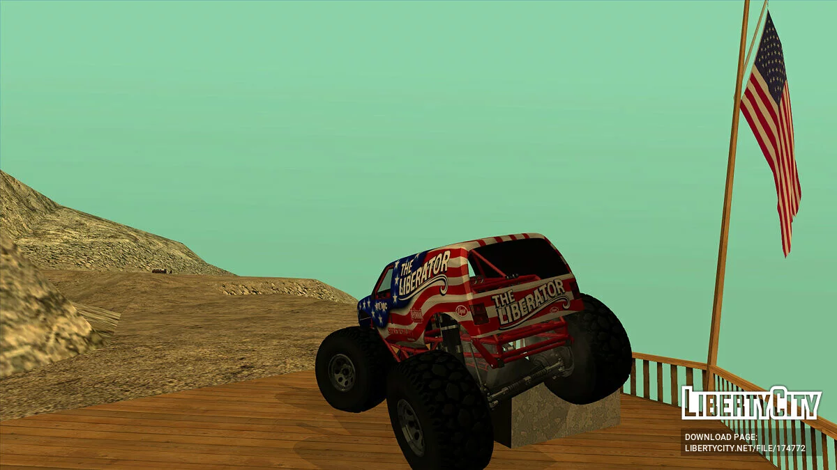 GTA 5 Vapid Liberator / GTA San Andreas