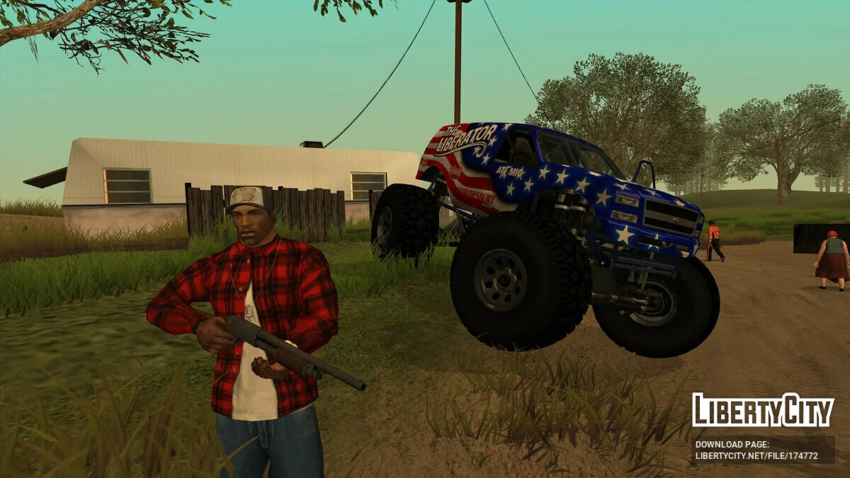 GTA 5 Vapid Liberator / GTA San Andreas