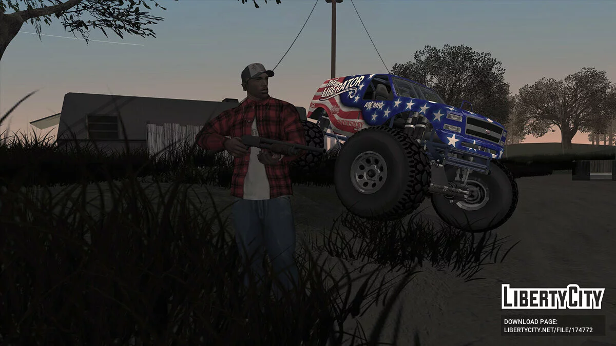 GTA 5 Vapid Liberator / GTA San Andreas