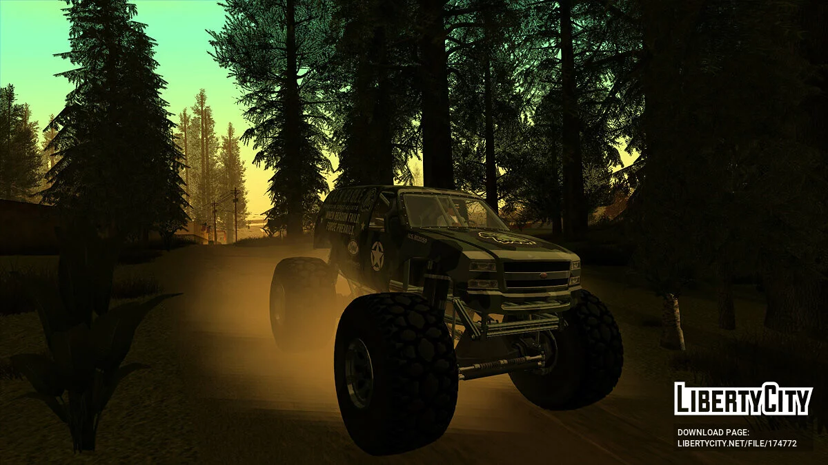 GTA 5 Vapid Liberator / GTA San Andreas