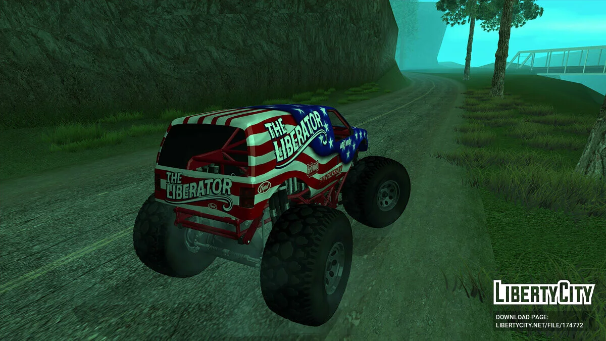GTA 5 Vapid Liberator / GTA San Andreas