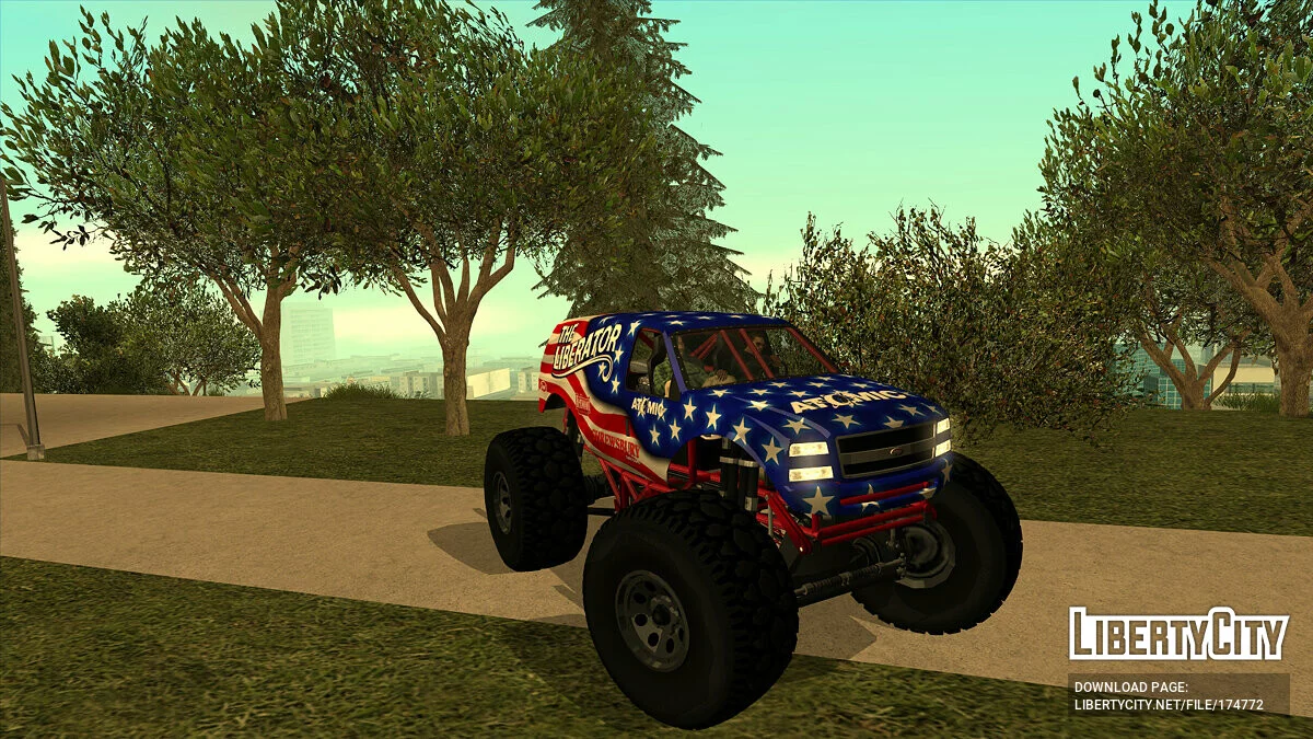 GTA 5 Vapid Liberator / GTA San Andreas