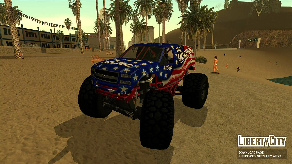 GTA 5 Vapid Liberator / GTA San Andreas
