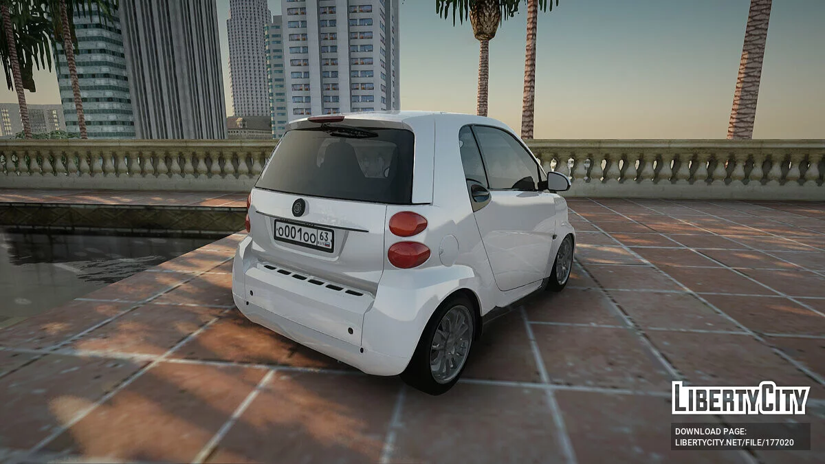 Smart Fortwo 2008 + CCD / GTA San Andreas