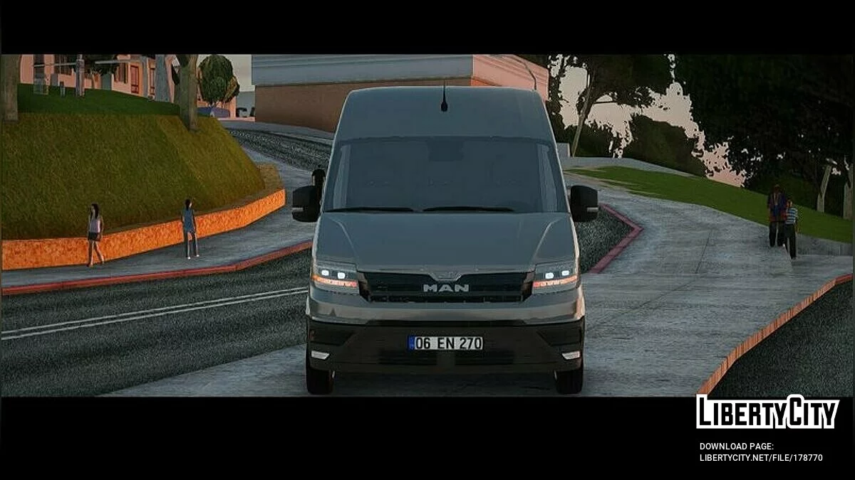 2017 MAN TGE 5.180 / GTA San Andreas
