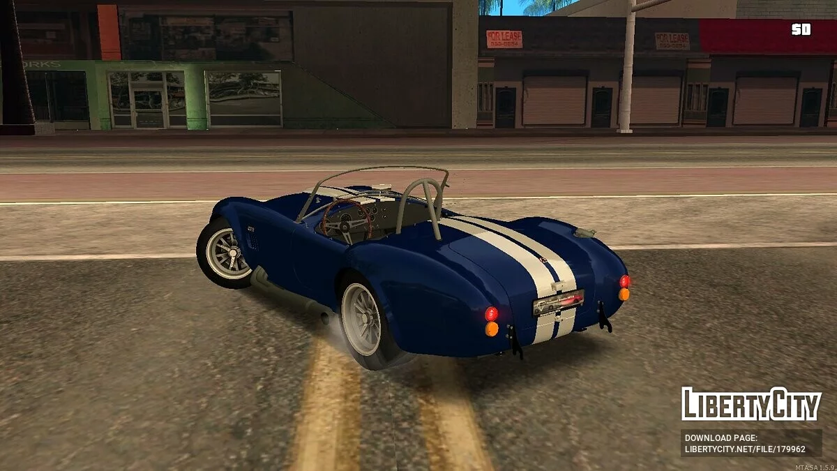 Shelby Cobra + CCD / GTA San Andreas