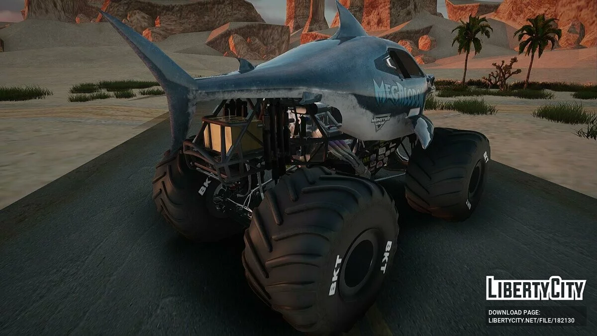 Megalodon From Monster Jam Steel Titans / GTA San Andreas