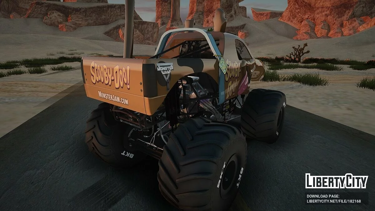 Scooby-Doo Monster Truck From Monster Jam / GTA San Andreas