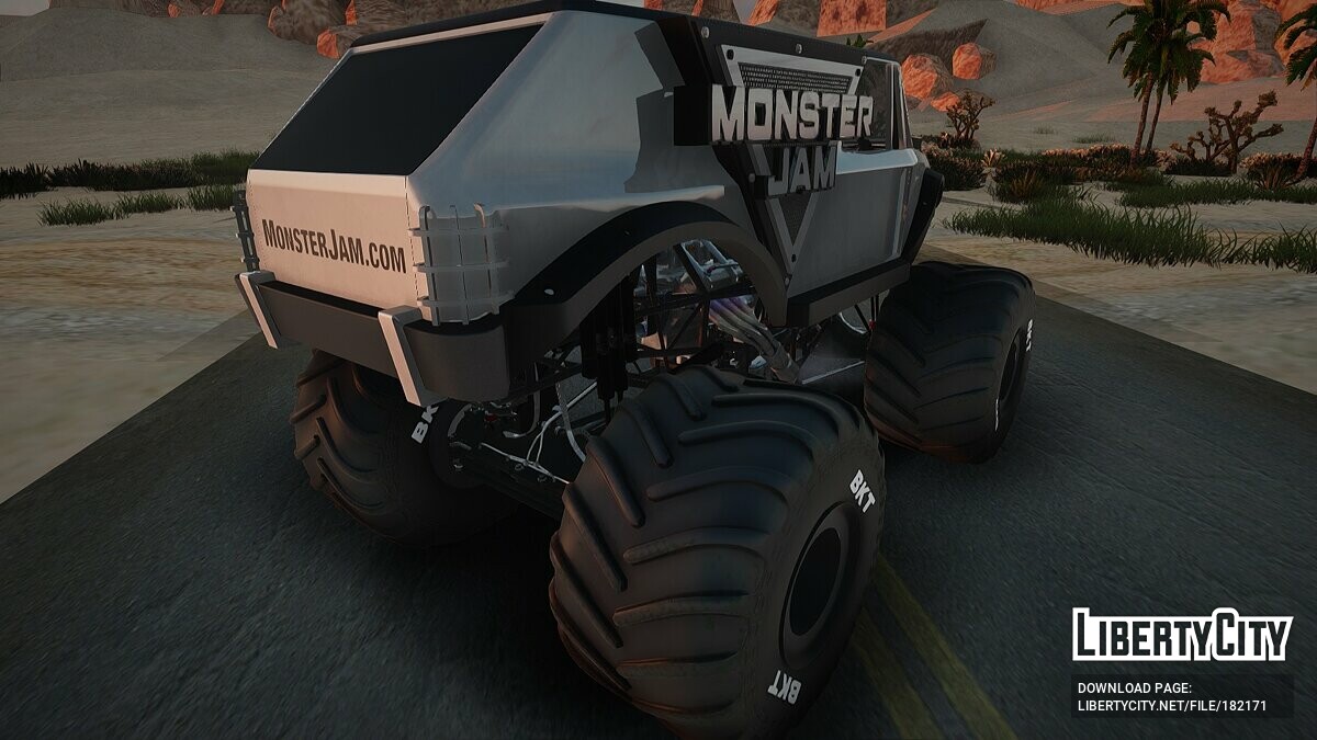 Скачать Stunt Truck From Monster Jam Steel Titans 2 для GTA San Andreas