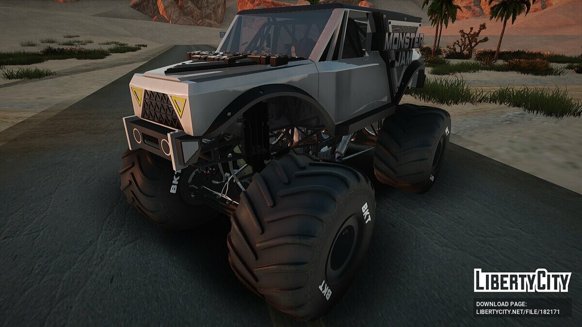 Скачать Stunt Truck From Monster Jam Steel Titans 2 для GTA San Andreas