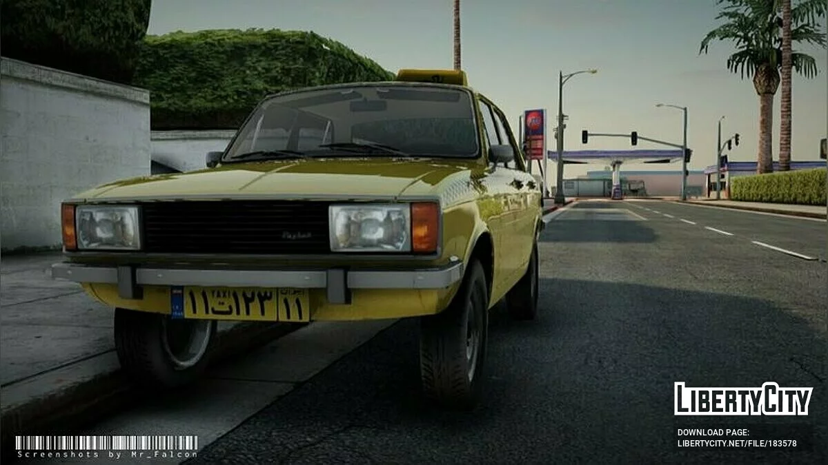 Iranian Taxi Pack / GTA San Andreas