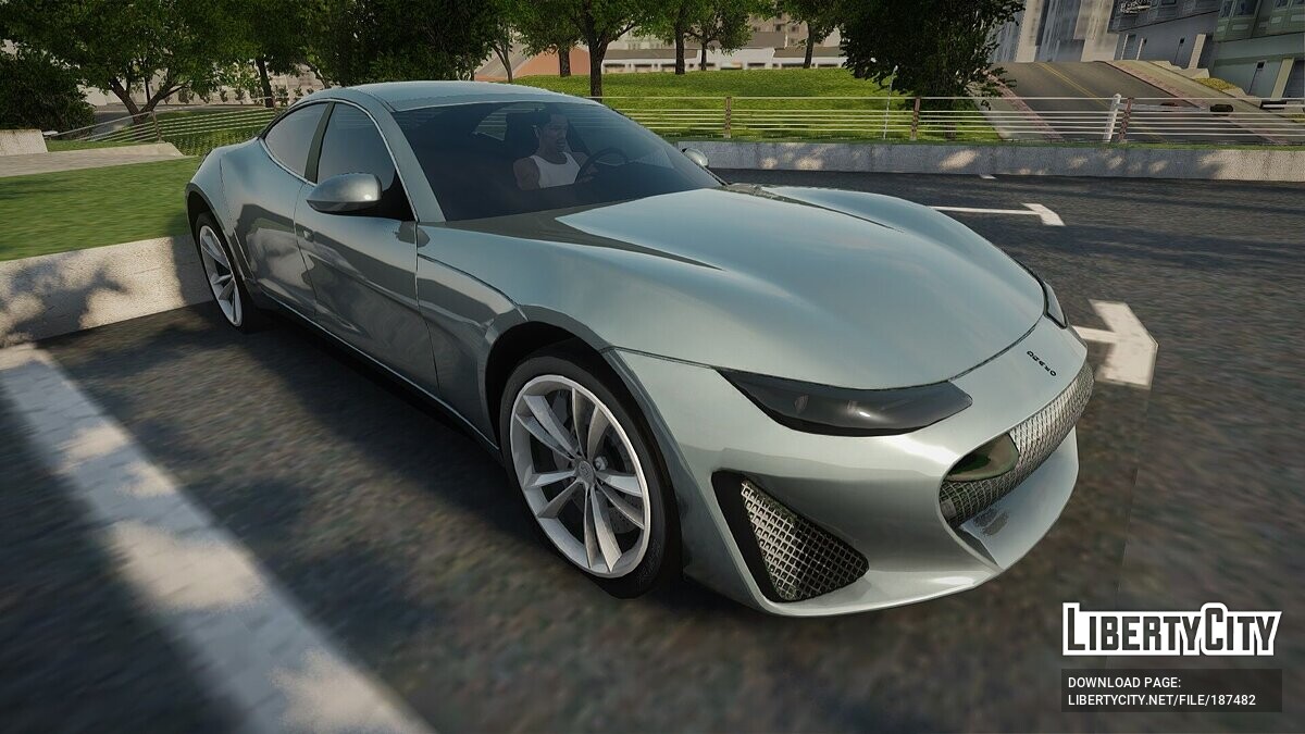 2020 Drako GTE для GTA San Andreas - Картинка #1