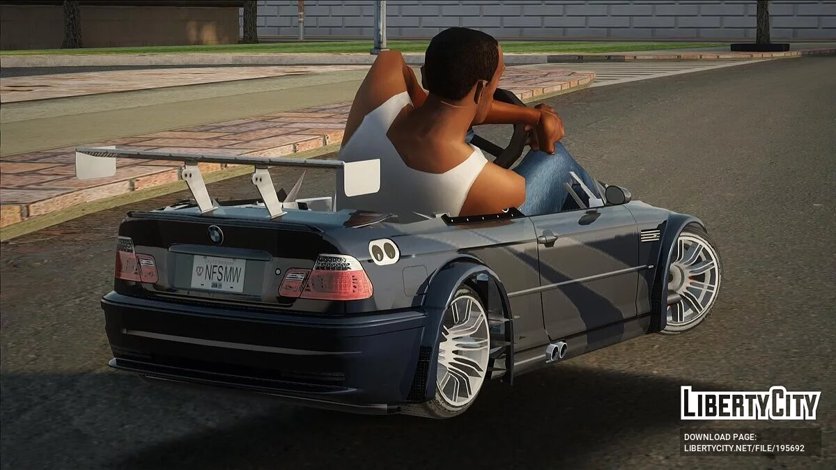 Картинг BMW M3 GTR / GTA San Andreas