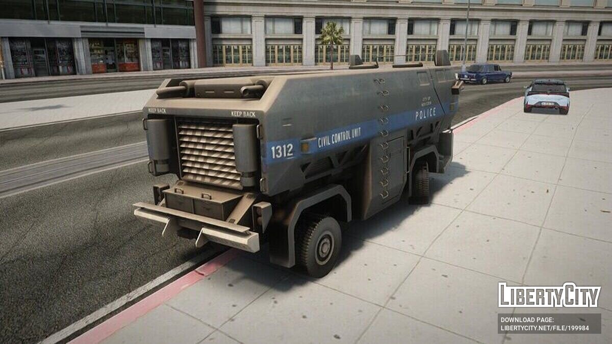 Скачать Sci-Fi Heavy Truck для GTA San Andreas