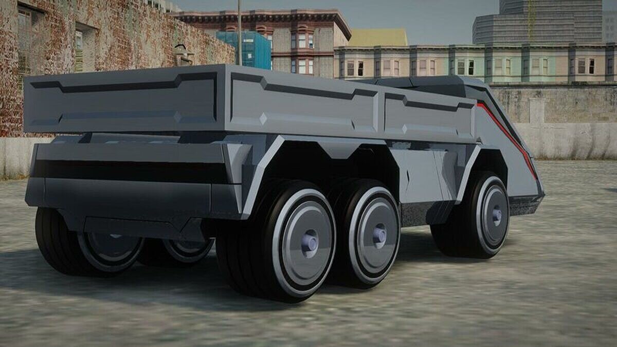 Скачать Sci-Fi Truck для GTA San Andreas