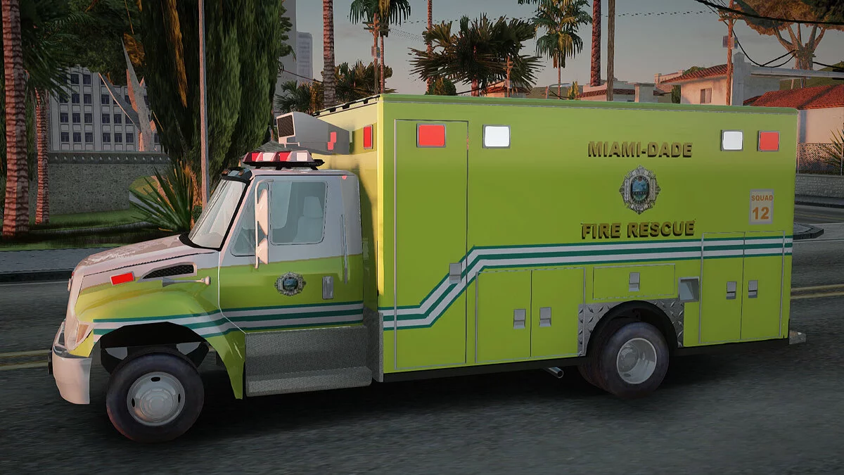 Pierce Commercial Miami Dade Fire Rescue 12 / GTA San Andreas