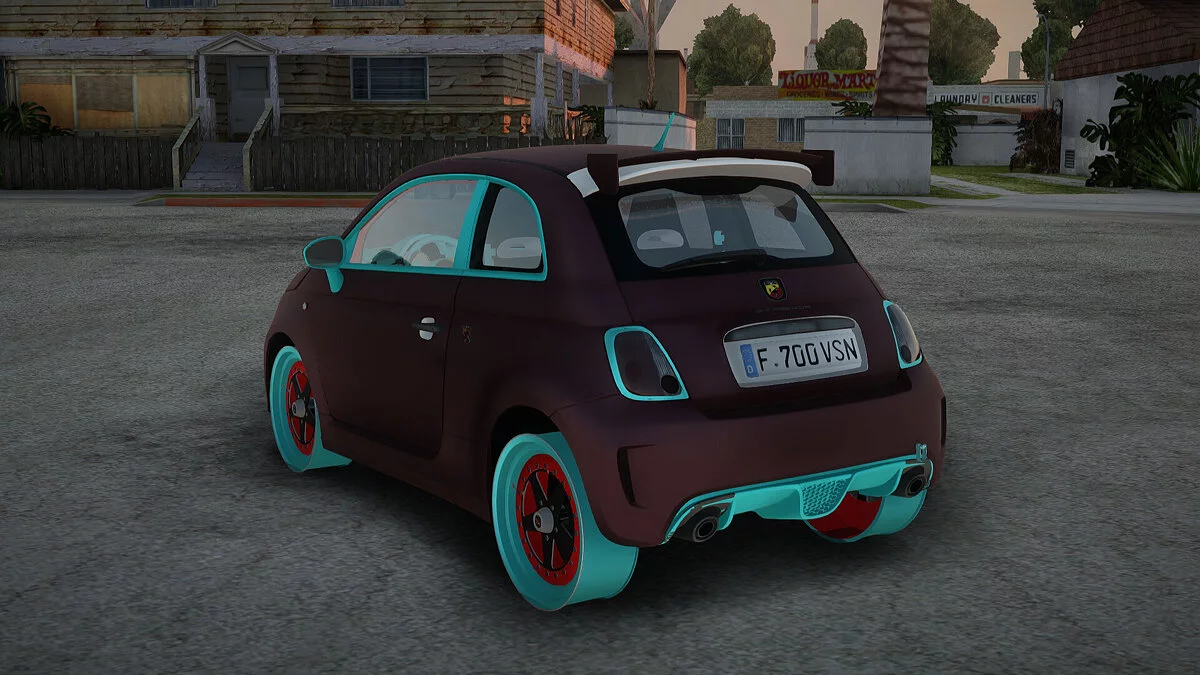 Abarth 500 Esseesse 2010 / GTA San Andreas