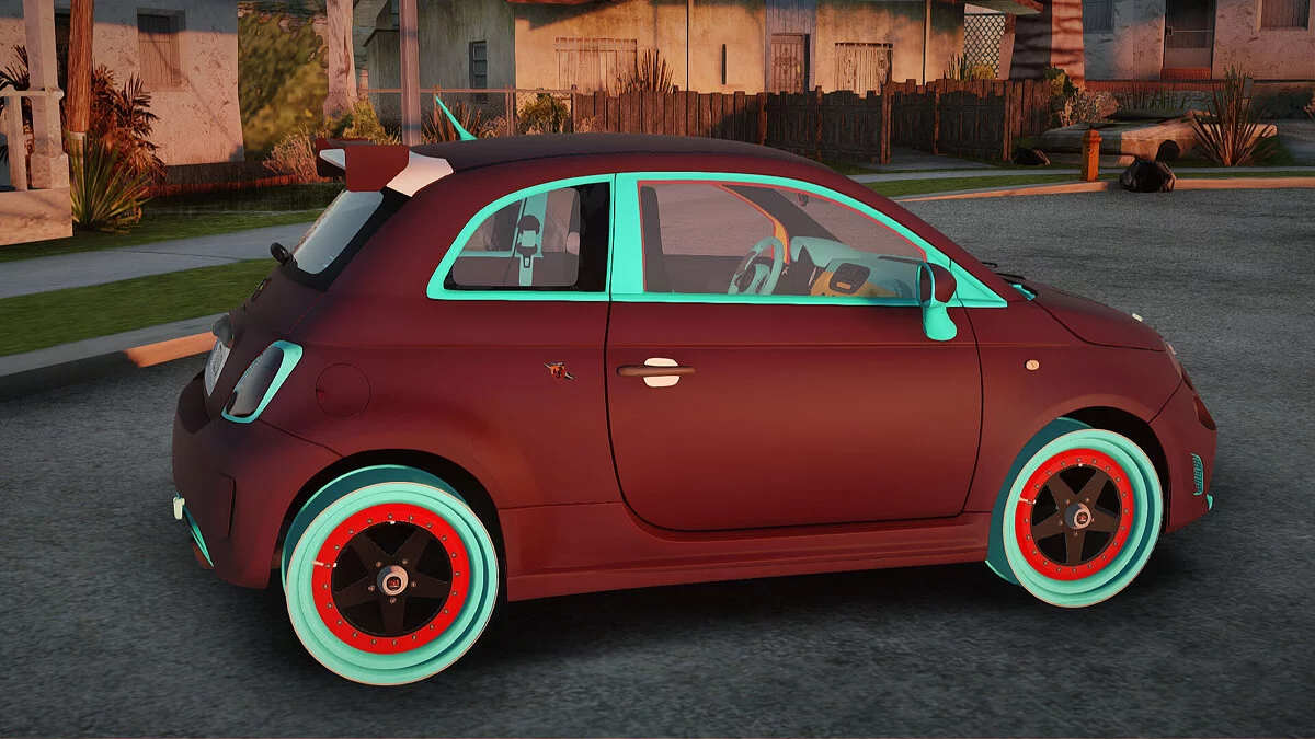Abarth 500 Esseesse 2010 / GTA San Andreas