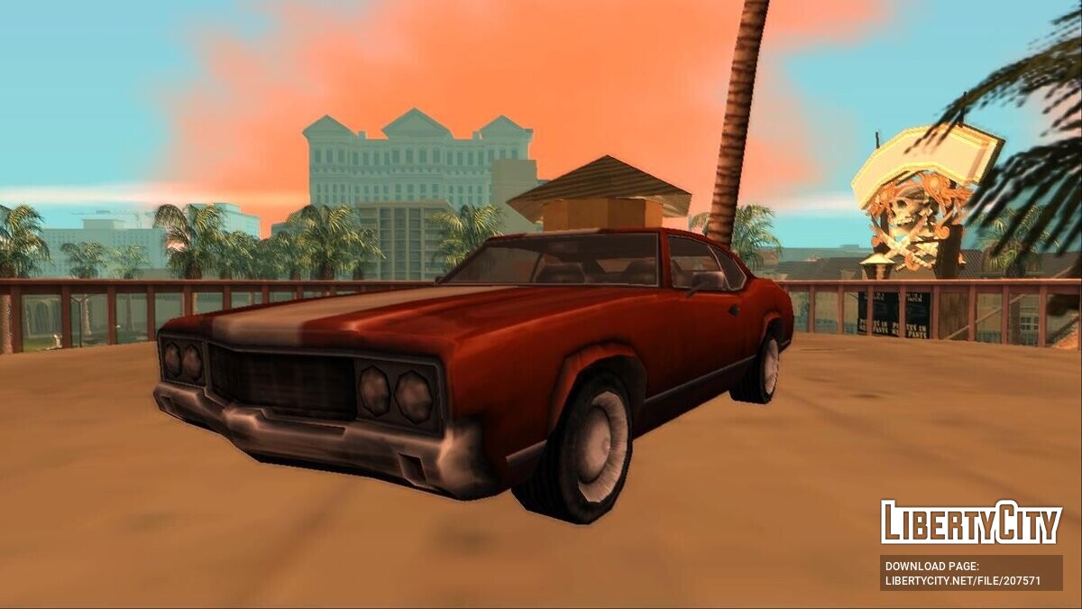 Заміна машини Sabre (sabre.dff, sabre.dff) в GTA San Andreas (272 файли)