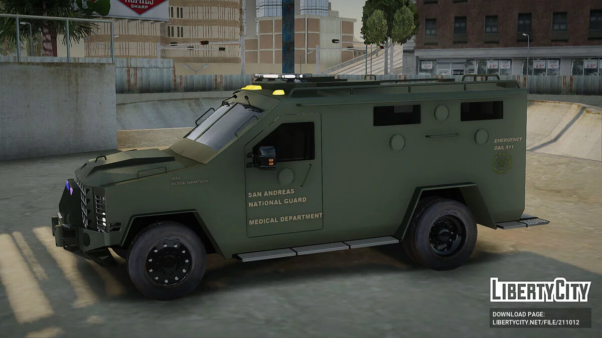 Lenco Bearcat SANG MedEvac 2009 / GTA San Andreas