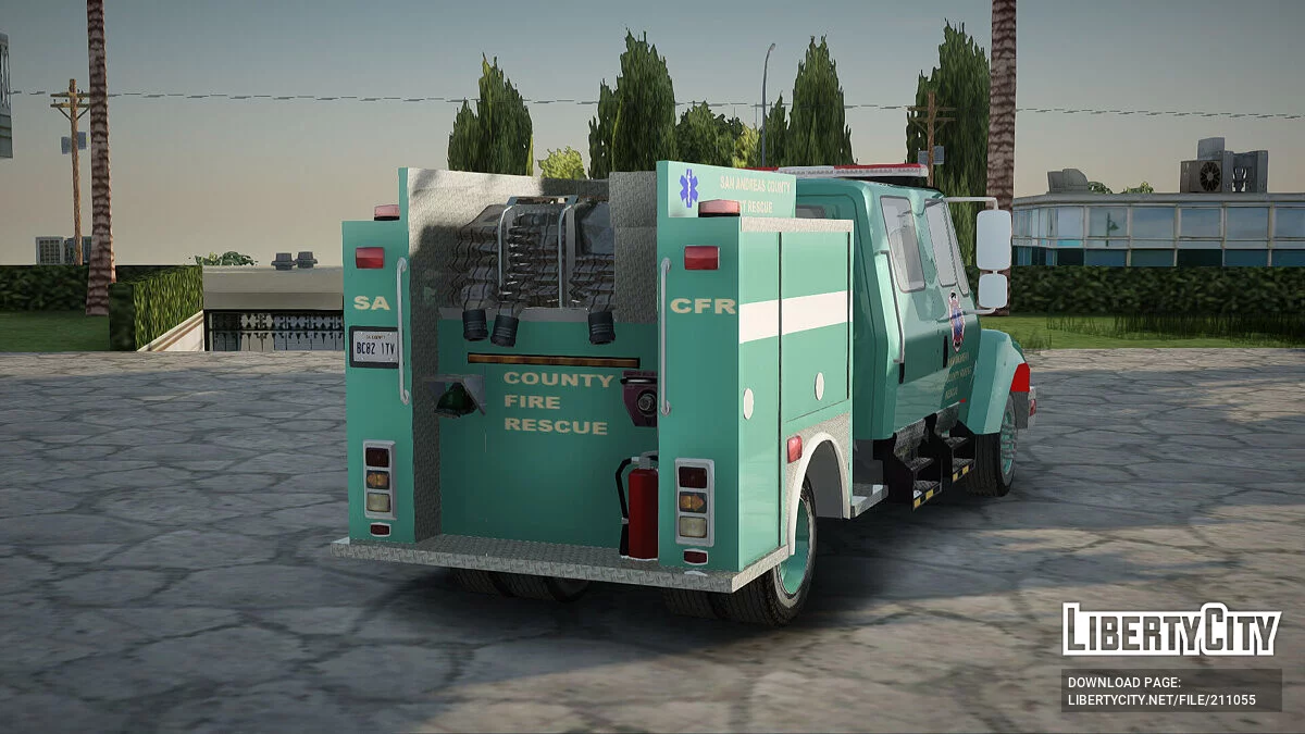 SACFR International Type 3 Rescue Engine / GTA San Andreas