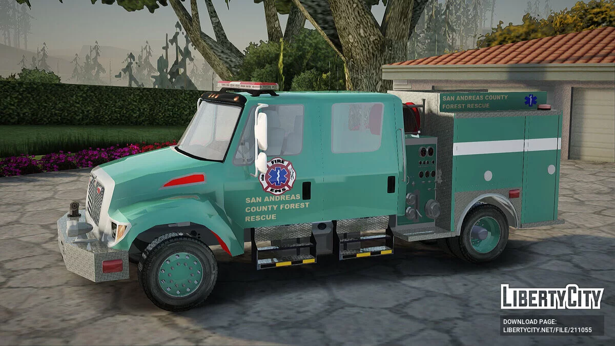 SACFR International Type 3 Rescue Engine / GTA San Andreas